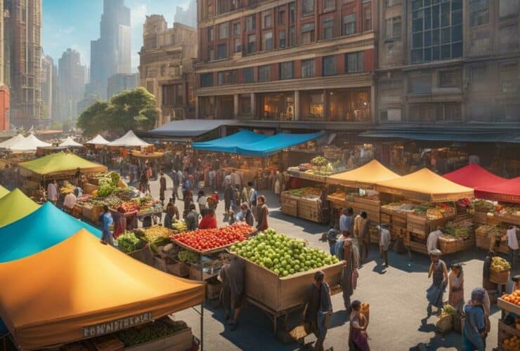 where are open air markets located